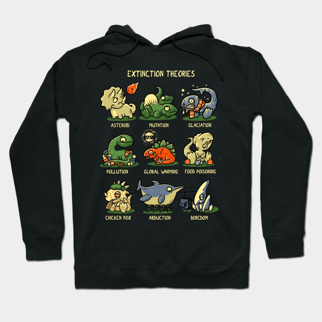 Extinction Theories Hoodie by LetterQ